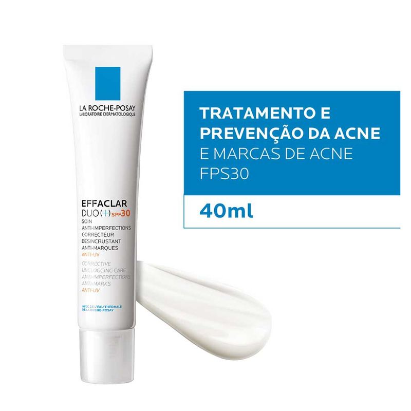 Anti-Imperfeições La Roche-Posay - Effaclar Duo (+) FPS30 40ml
